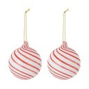 Klaasist jõuluehted, 2 tk komplektis ø 8 cm Zwirl - Bloomingville