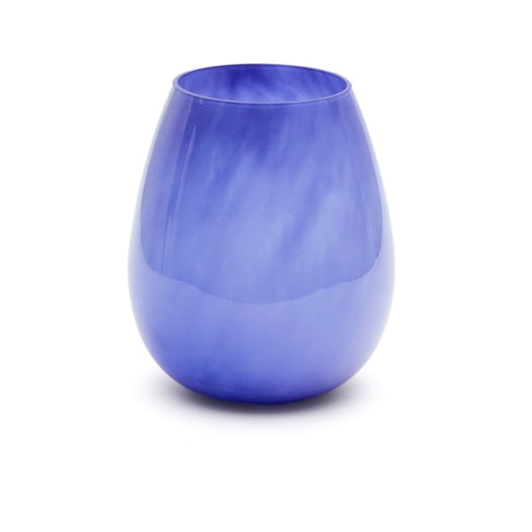 Sinine klaasist vaas (kõrgus 26 cm) Kelse - Kave Home