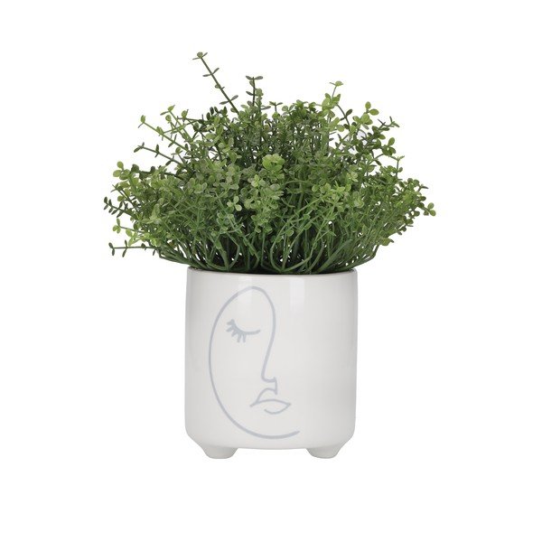Keraamika lillepoti kate  ø 10 cm Abstract Face – Kitchen Craft-image-2