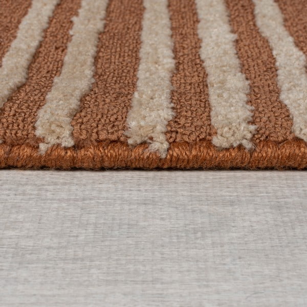 Terrakottapunane vaip 160x230 cm Kylo - Flair Rugs-image-4