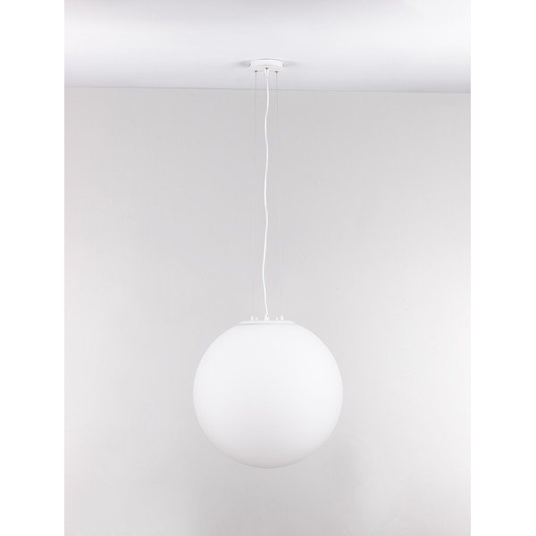 Valge klaasist ripplamp ø 50 cm Nevoso - Nova Luce-image-2