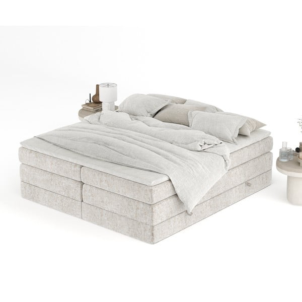 Beež vedruvoodi koos panipaigaga/ilma peatsita 200x200 cm Juniper - Maison de Rêve-image-4