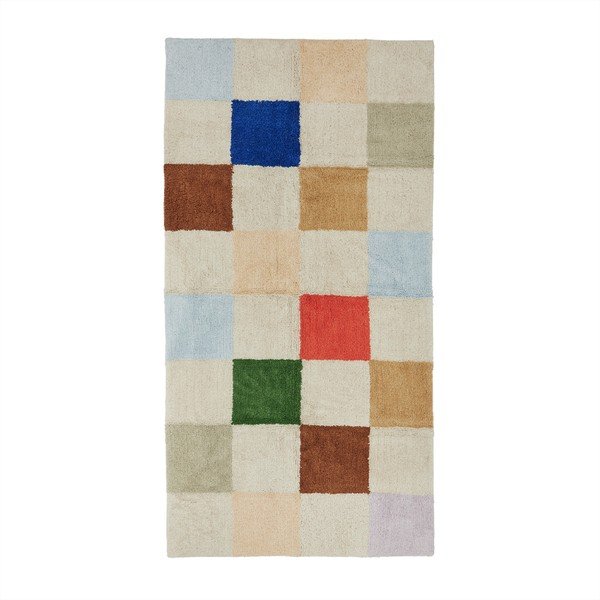 Puuvillane lastevaip 84x168 cm Chess - OYOY Mini
