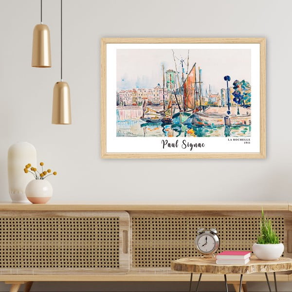 Plakat raamis 45x35 cm Paul Signac - Wallity-image-1