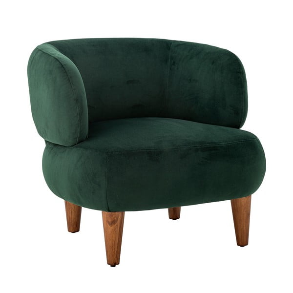 Tumeroheline sametist tugitool Ruperta - Bloomingville