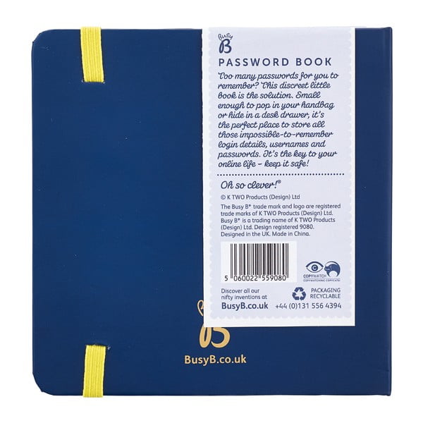 Paroolide märkmik 96lk - Busy B-image-4