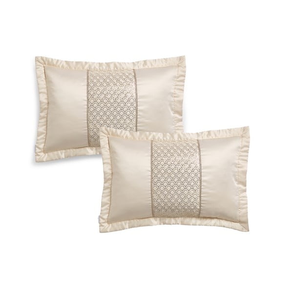 Mikrosatiinist padjapüürid 2tk komplektis 50x75 cm Deco Sequin - Catherine Lansfield