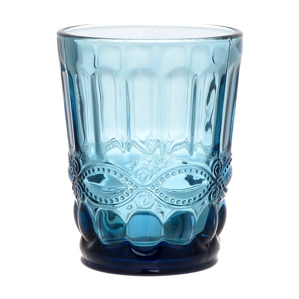 Sada 6 světle modrých sklenic na whiskey InArt Moderna