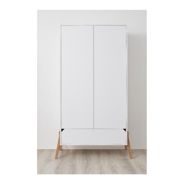 Valge kaheukseline riidekapp Lotta - BELLAMY-image-3