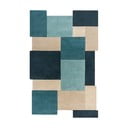 Sini-beež villane vaip 200x290 cm Abstract Collage - Flair Rugs