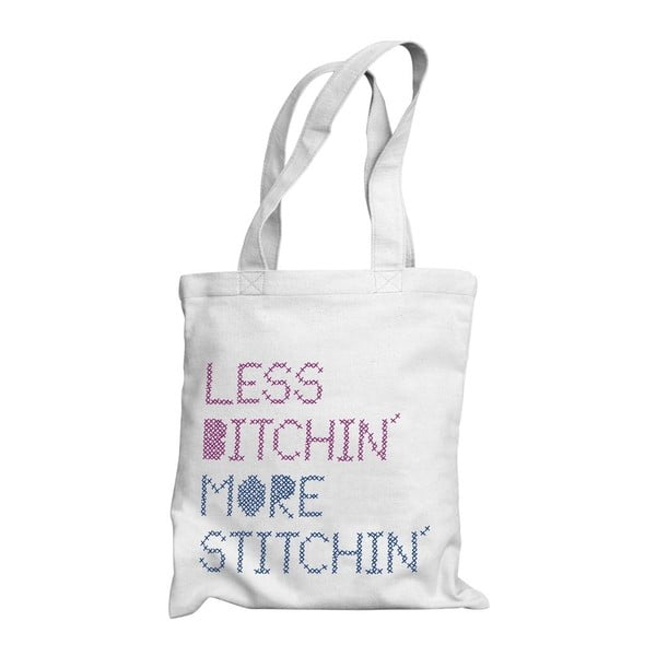 Taška Less bitchin, more stitchin