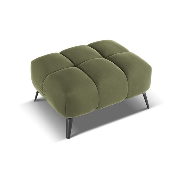 Roheline sametist jalatool Nalu - Makamii-image-3