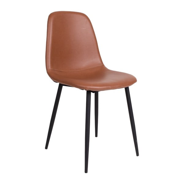 2 pruunist toolist koosnev komplekt musta jalaga Stockholm - House Nordic