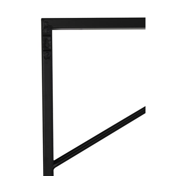 Must metallist seinale paigaldatav veinihoidik, pudelite arv 16tk 70x160x6 cm Malbeo - Light & Living-image-4