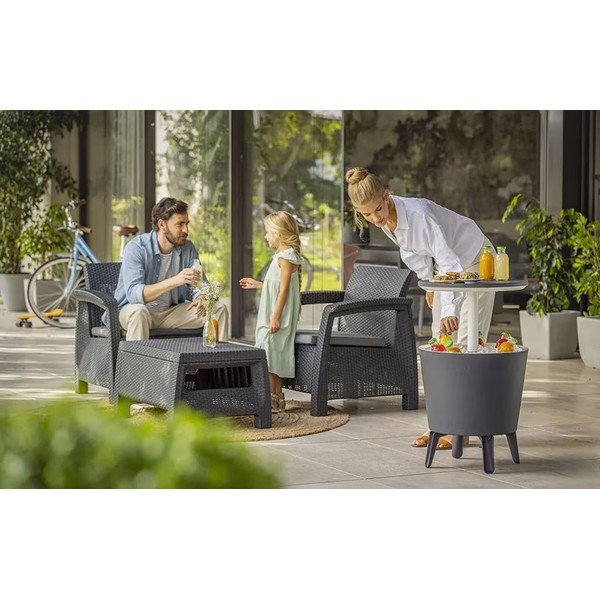 Plastikust ümmargune jääkuubikuvormiga ø 49,5 cm Cool – Keter-image-1