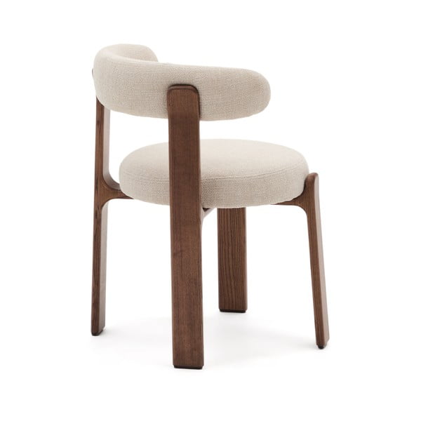 Pruun-beež tuhkpuidust söögitool Granite - Kave Home-image-4