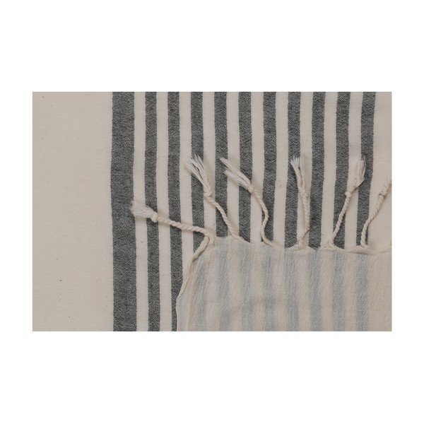 Must-valge rätik, 170 x 90 cm Natur - Unknown-image-4