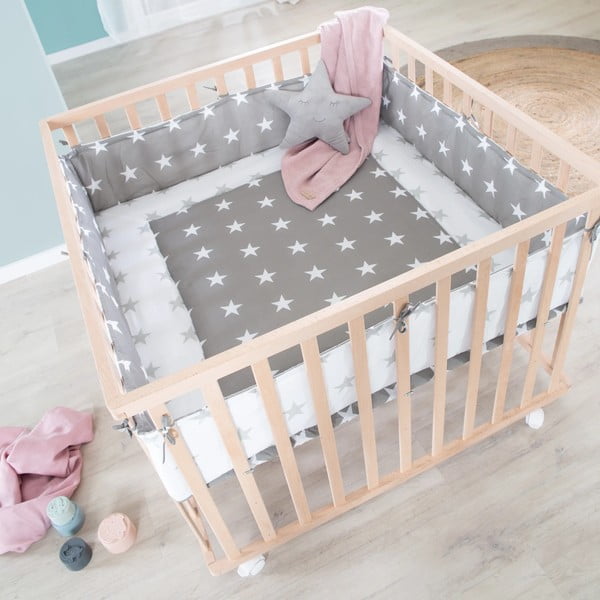 Puiduvärvi mänguaed 100x100 cm - Roba-image-1