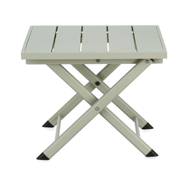 Alumiiniumist aia diivanilaud 43x44 cm Taylor - Bizzotto-image-2