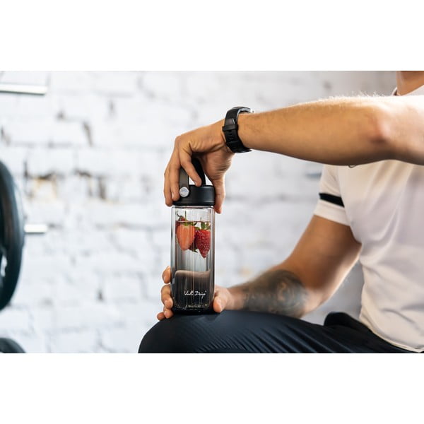 Must klaasist pudel 350 ml Fuori - Vialli Design-image-2