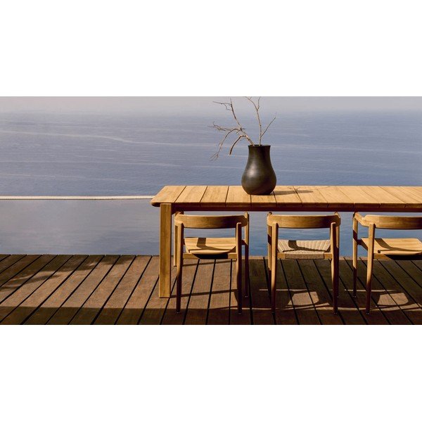 Tammepuidust aia söögilaud 102x220 cm Icaro - Kave Home-image-2