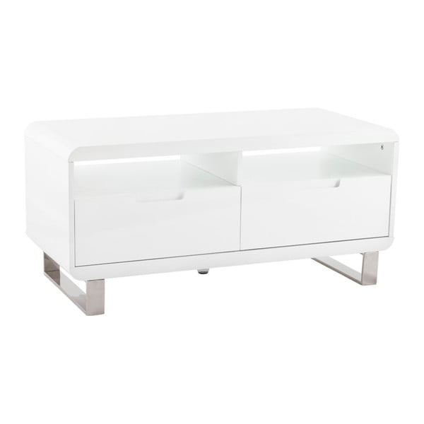 Bílý konferenční stolek Kokoon Design Kubo