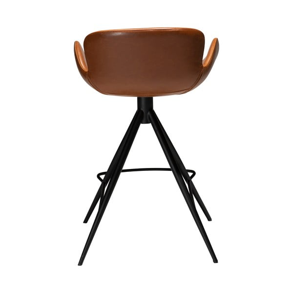 Konjaki pruun kunstnahast baaritool DAN-FORM Taani , kõrgus 87 cm Gaia - DAN-FORM Denmark-image-2