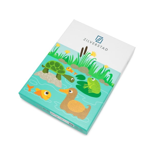 Roostevabast terasest laste söögiriistad hõbedased 4 tk Water life - Zilverstad-image-4