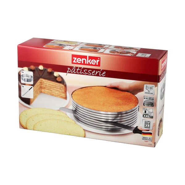 Noa ja koogi lõikeraami komplekt , ø 24 - 26 cm - Zenker-image-1