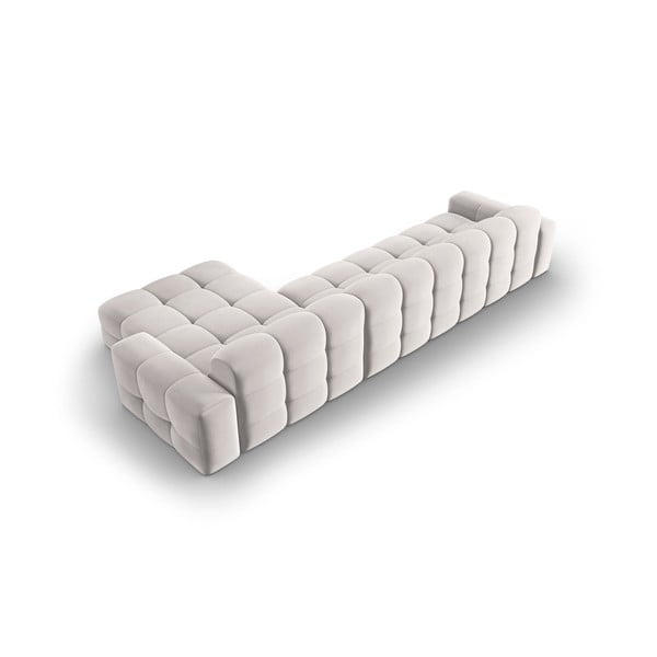 Helehall sametne nurgadiivan (paremas nurgas) Kendal - Micadoni Home-image-4