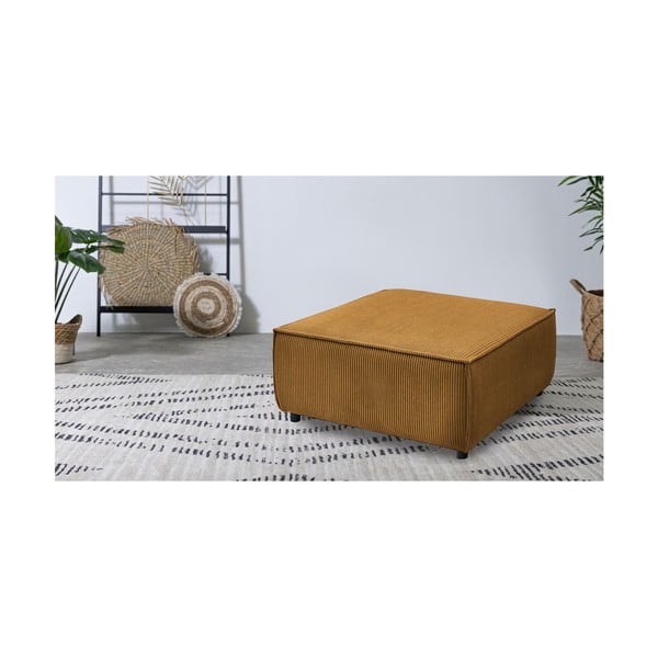 Sinepivärvi velvetist tumba  Nihad modular - Bobochic Paris-image-1