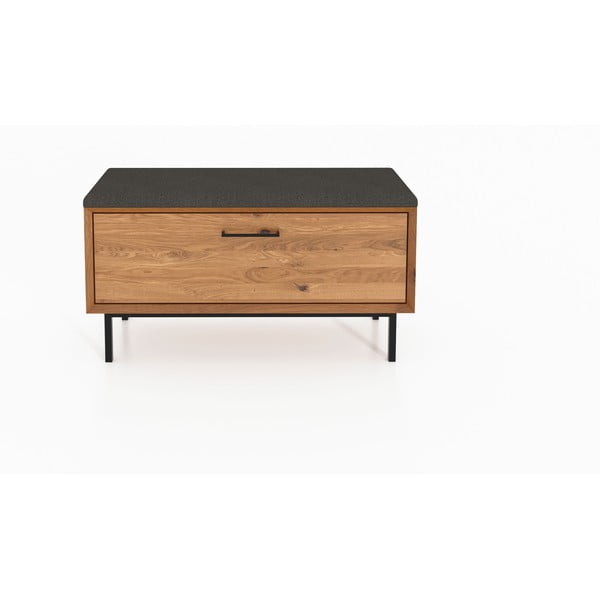 Hall/loomulik tammepuust kingahoidja koos pingiga Abies - The Beds-image-2