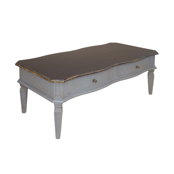 Konferenční stolek Transilvania Belgique Grey, 120x80 cm