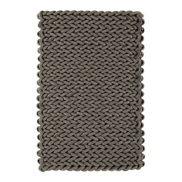 Vlněný koberec Helix Grey, 160x230 cm