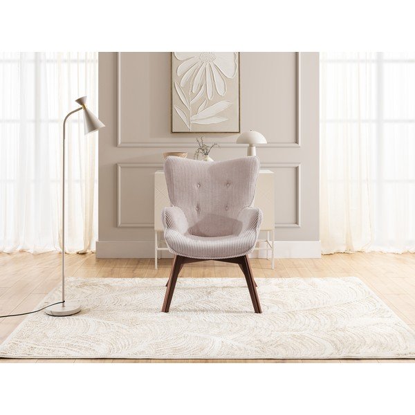 Heleroosa velvetist tugitool Niko - Ropez-image-1