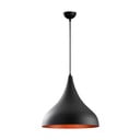 Must rippvalgusti metallist varjuga ø 41 cm Berceste - Opviq lights