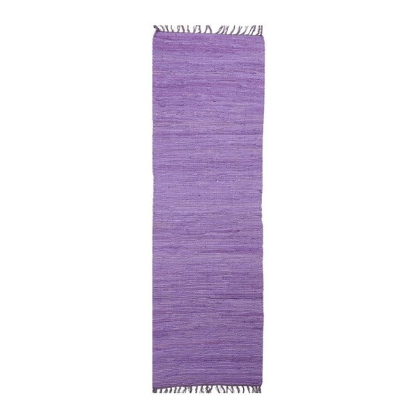 Ručně tkaný bavlněný koberec Webtappeti Viola, 50 x 80 cm