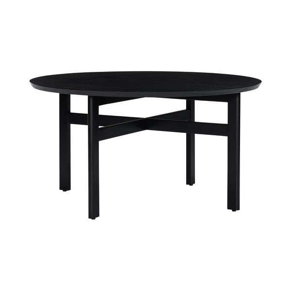 Must ümmargune kohvilaud ø 80 cm Fjord - Hübsch-image-2