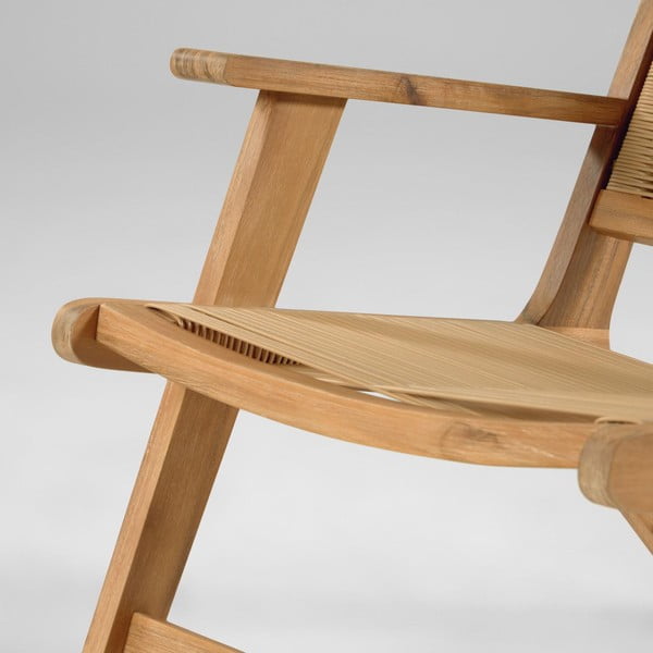 Aia tugitool akaatsiapuust Geralda - Kave Home-image-1