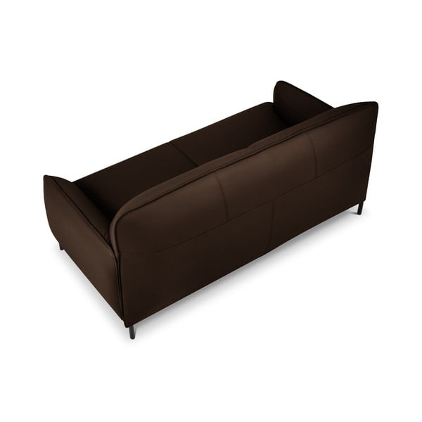 Pruun nahast diivan , 175 x 90 cm Neso - Windsor & Co Sofas-image-3