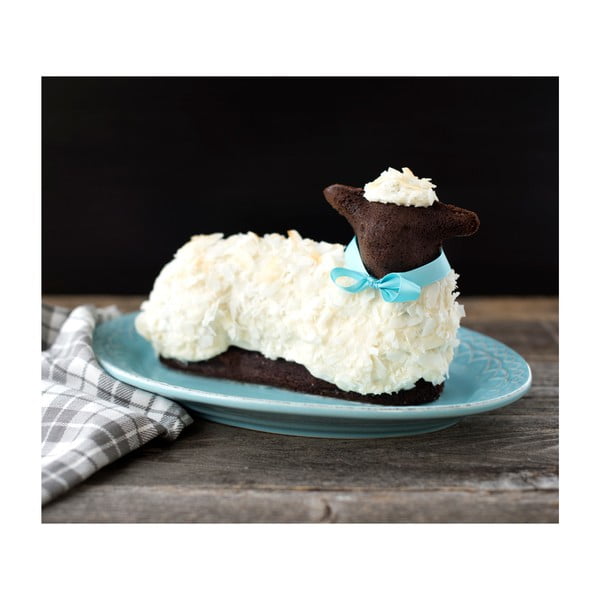 Hõbedane lihavõttepühade vorm lamba kujul , 700 ml - Nordic Ware-image-2