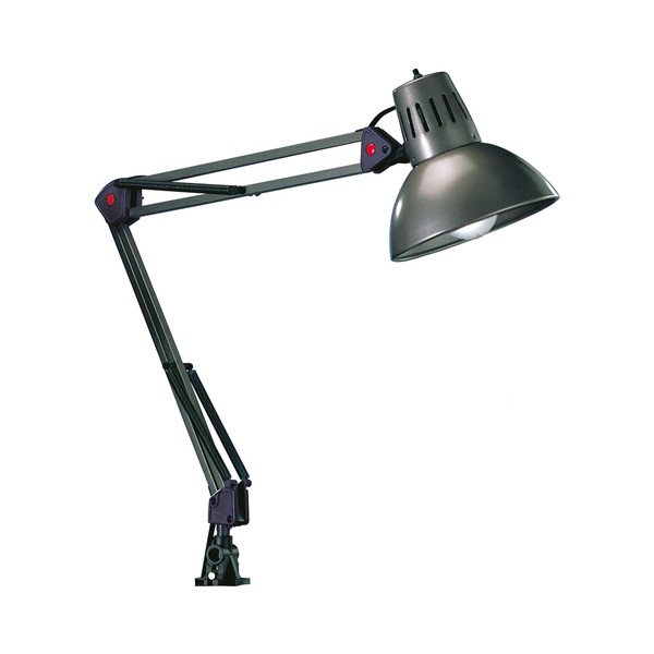 Laualamp painduva konstruktsiooniga/klambriga hõbedases värvitoonis (kõrgus 73,5 cm) Tajo - Trio-image-3