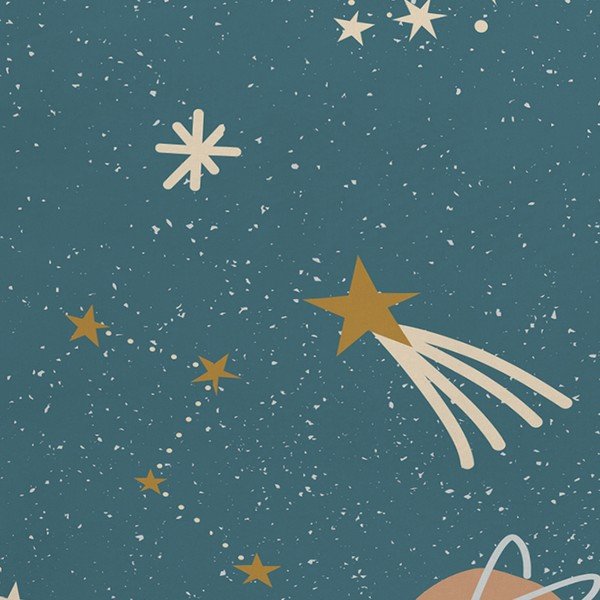 Beebipadi 50x75 cm Mini universe - Happy Friday-image-1