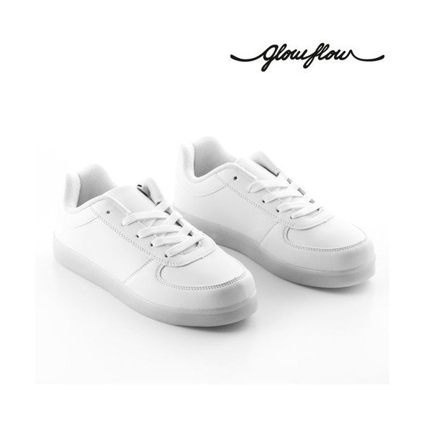 Bílé LED tenisky InnovaGoods GlowFlow Trainers, velikost 40-image-4