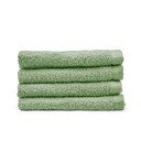 Rohelised froteerätikud 4tk komplektis 30x30 cm Quick Dry - Catherine Lansfield