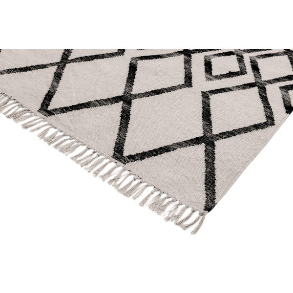 Beež ja must vaip Diamond, 120 x 170 cm Hackney - Asiatic Carpets-image-1