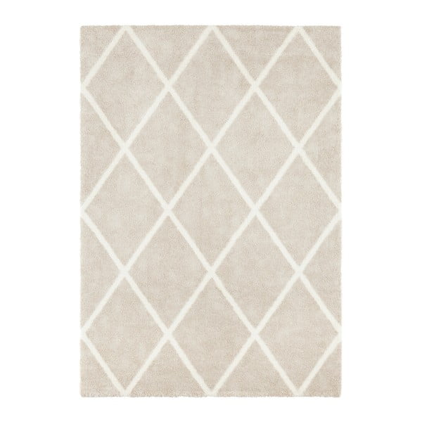Béžovo-krémový koberec Elle Decoration Maniac Lunel, 80 x 150 cm