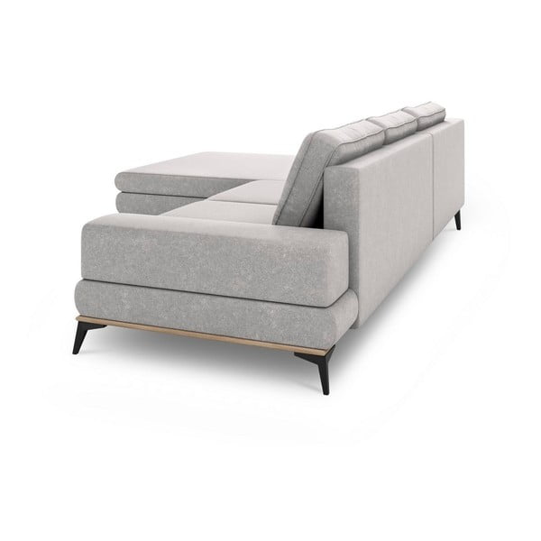 Helehall nurgas diivanvoodi, vasakpoolne nurgas Planet - Windsor & Co Sofas-image-4