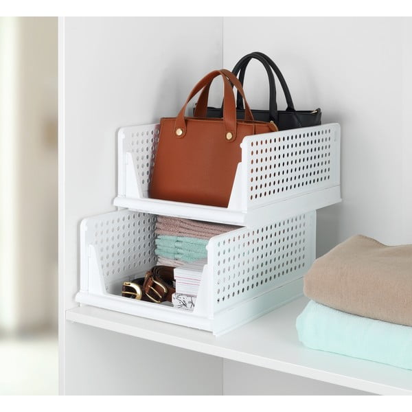 Plastikust kapi korraldajad komplektis 2 - Maximex-image-4