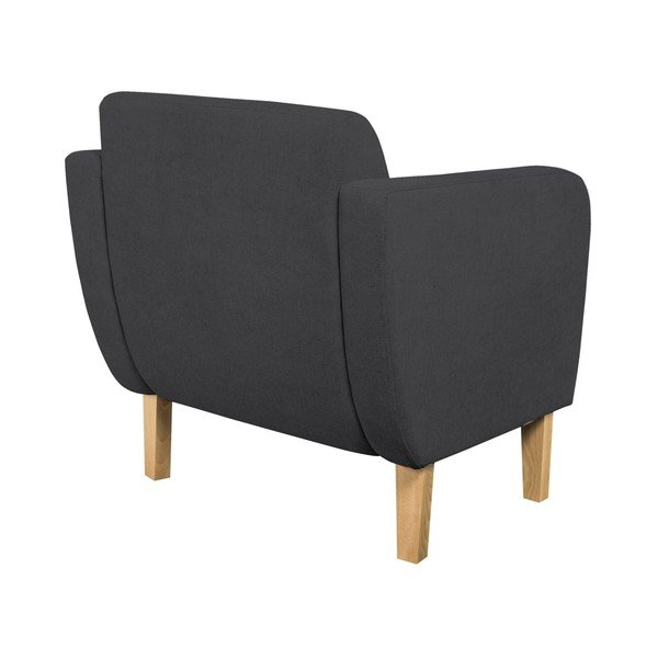 Tmavě šedé křeslo Kooko Home Swing-image-4